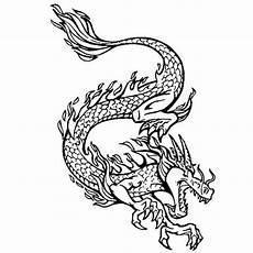 中国龙的素描画图片大全